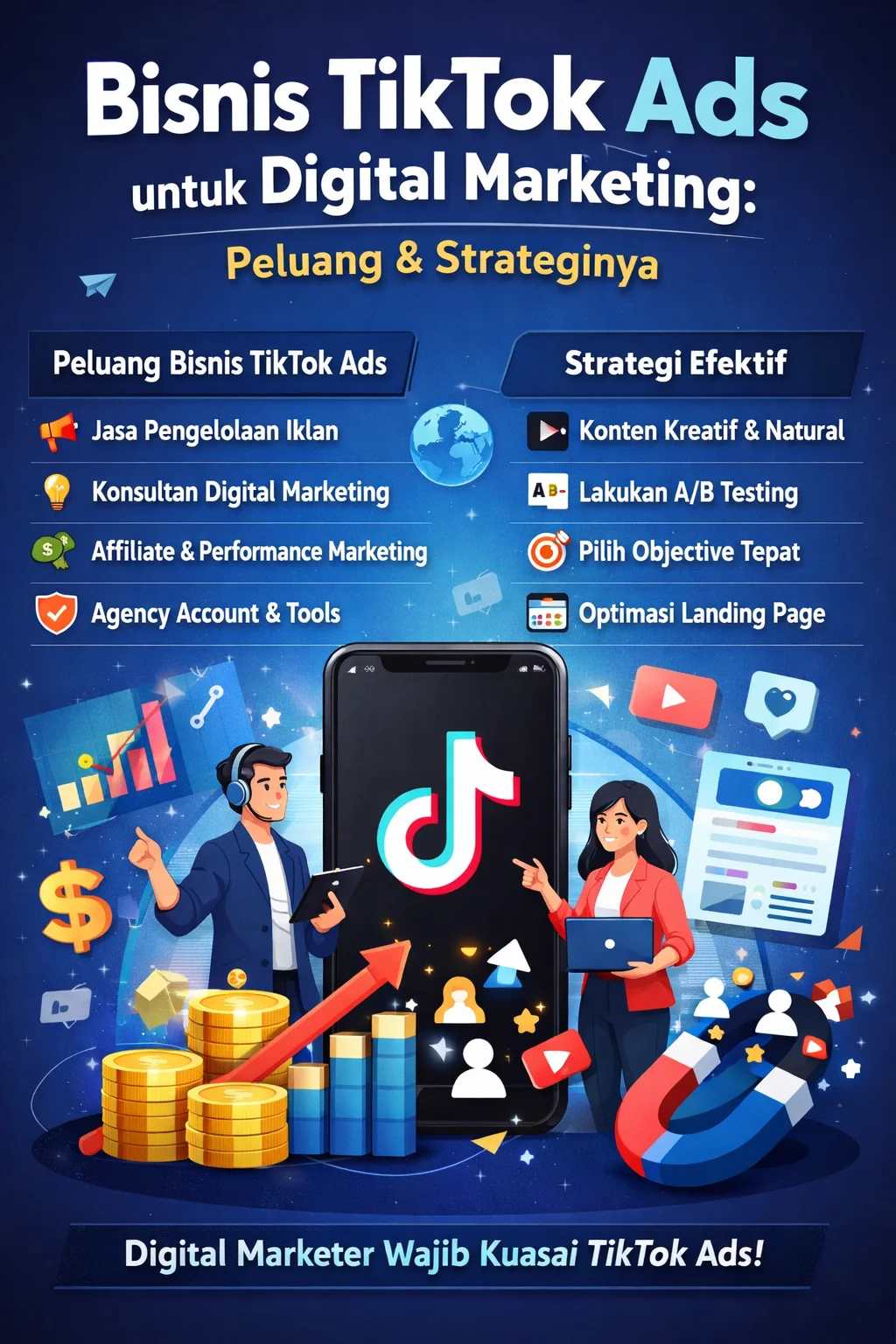 Bisnis TikTok Ads untuk Digital Marketing: Peluang & Strateginya