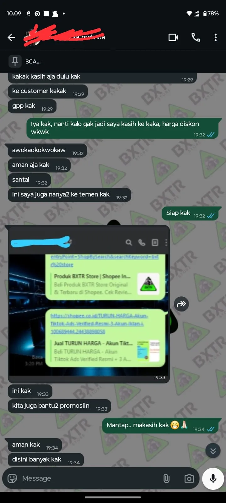 Testimoni Pelanggan