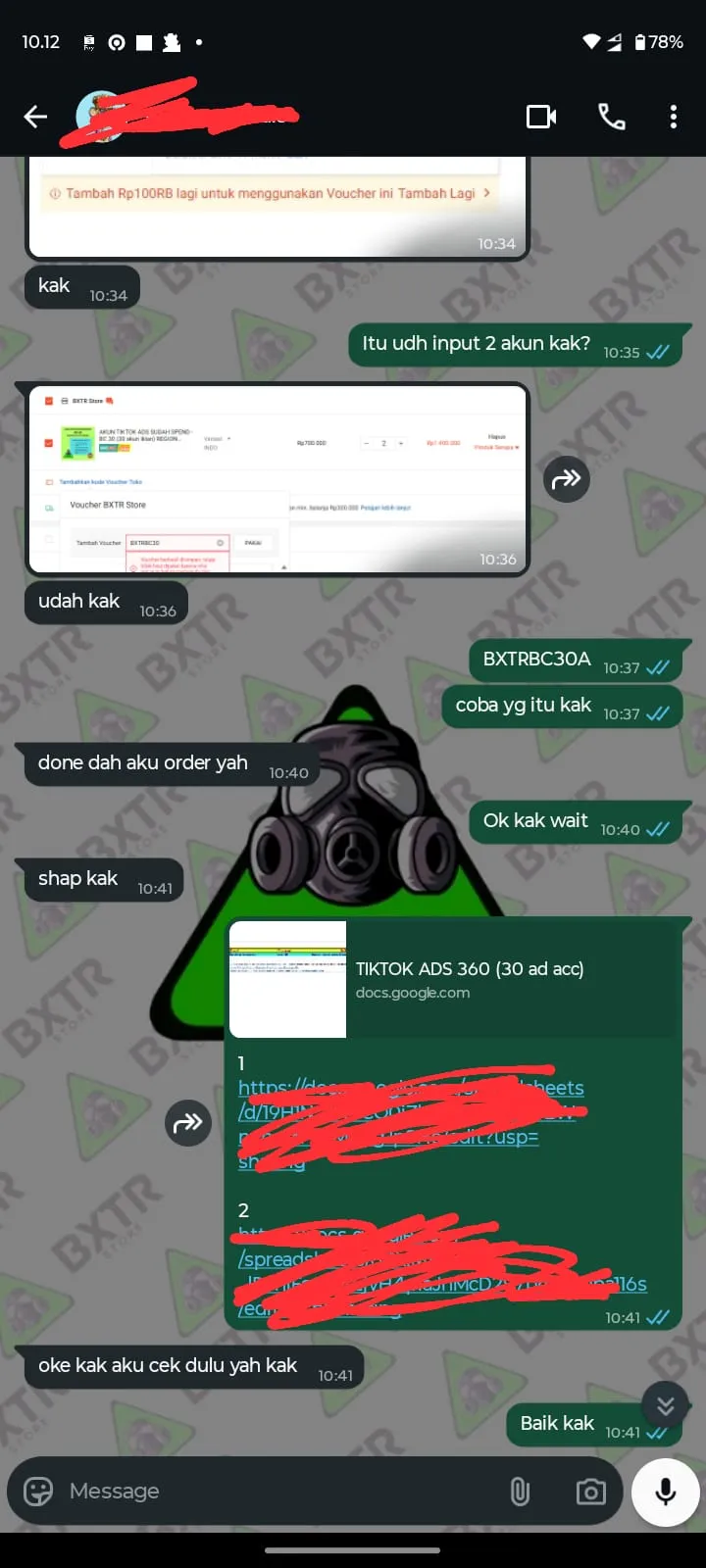 Testimoni Pelanggan